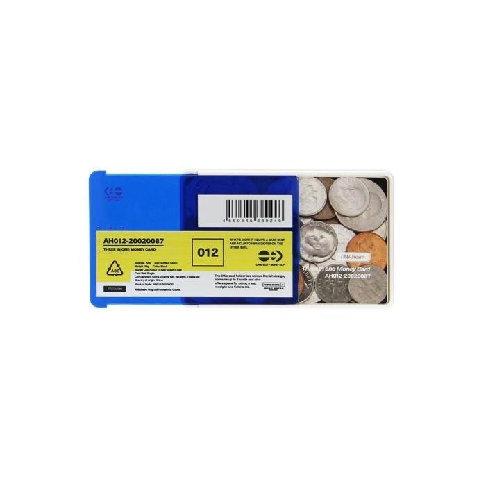 ANAheim Money Card - Blue アナハイム マネーカード - ブルー | コインケース マネークリップ |  | 08