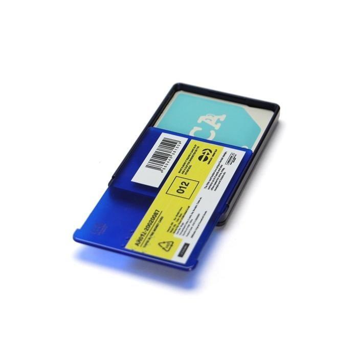 ANAheim Money Card - Metallic Blue アナハイム マネーカード - メタリックブルー | コインケース マネークリップ |  | 06