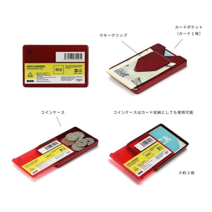 ANAheim Money Card - Metallic Red アナハイム マネーカード - メタリックレッド | コインケース マネークリップ |  | 09