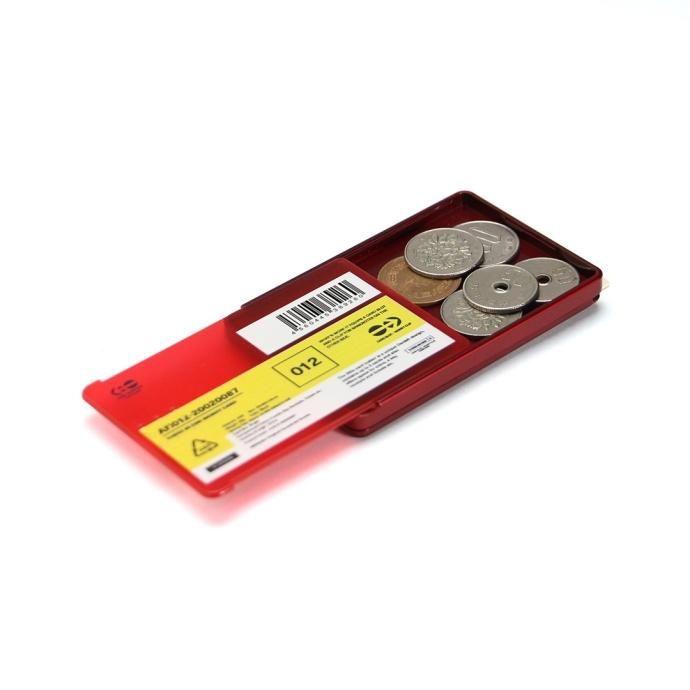 ANAheim Money Card - Metallic Red アナハイム マネーカード - メタリックレッド | コインケース マネークリップ |  | 05