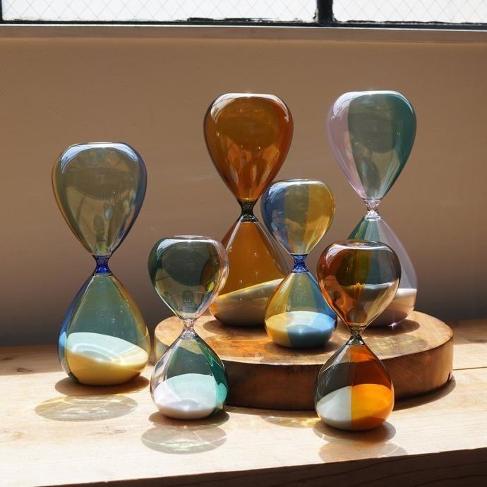 砂時計 M（バイカラー）A YExLBL イエローxライトブルー Hourglass M 10分 db081 ハイタイド | HIGHTIDE | 07