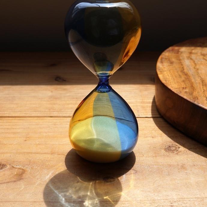 砂時計 M（バイカラー）A YExLBL イエローxライトブルー Hourglass M 10分 db081 ハイタイド | HIGHTIDE | 02