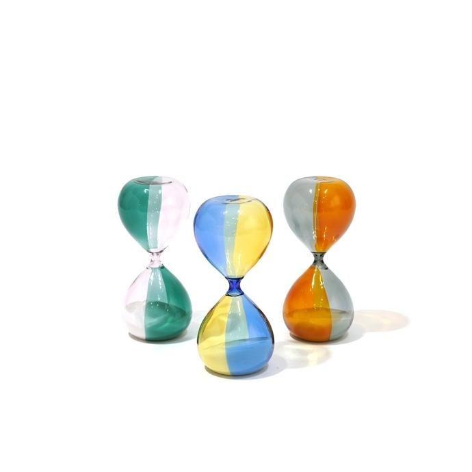 砂時計 M（バイカラー）C PIxTBL ピンクxターコイズブルー Hourglass M 10分 db081 ハイタイド | HIGHTIDE | 06