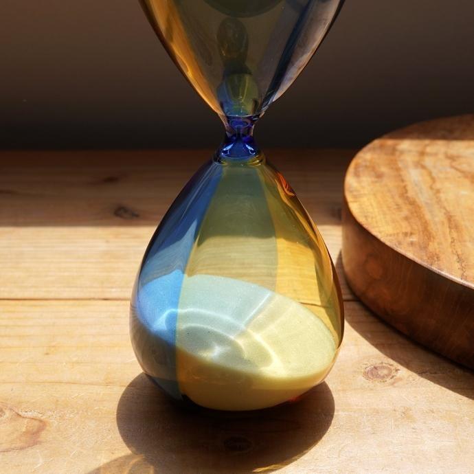 砂時計 L（バイカラー）A YExLBL イエローxライトブルー Hourglass L 30分 db082 ハイタイド | HIGHTIDE | 02