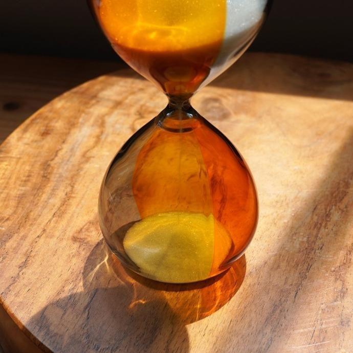 砂時計 L（バイカラー）A YExLBL イエローxライトブルー Hourglass L 30分 db082 ハイタイド | HIGHTIDE | 07