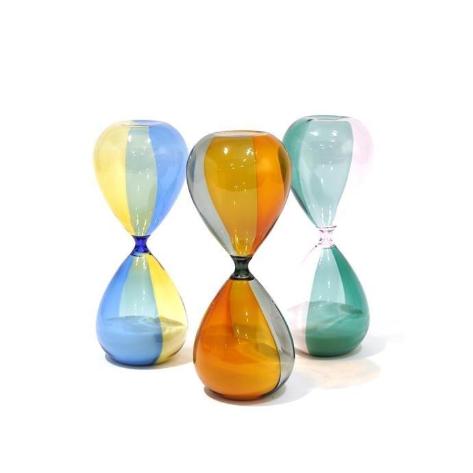 砂時計 L（バイカラー）A YExLBL イエローxライトブルー Hourglass L 30分 db082 ハイタイド | HIGHTIDE | 09