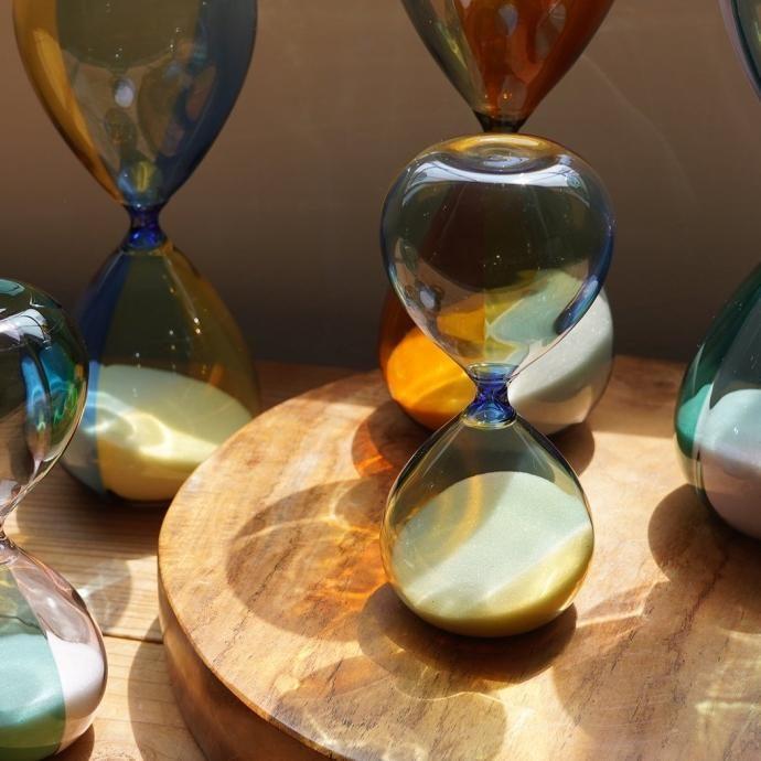 砂時計 L（バイカラー）B GYxAM グレーxアンバー Hourglass L 30分 db082 ハイタイド | HIGHTIDE | 06