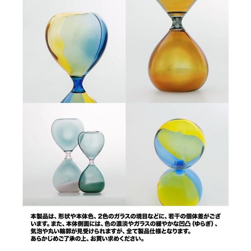 砂時計 L（バイカラー）C PIxTBL ピンクxターコイズブルー Hourglass L 30分 db082 ハイタイド | HIGHTIDE | 14