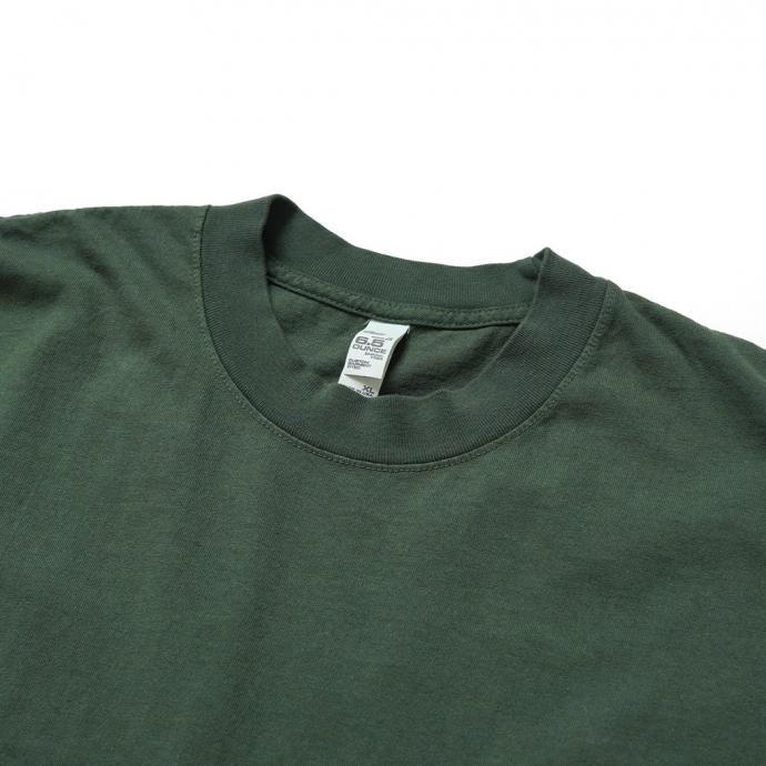 LOS ANGELES APPAREL ロサンゼルスアパレル 1809GD 6.5oz ガーメントダイ 半袖ポケットTシャツ - Ivy アイビー ダークグリーン | LOS ANGELES APPAREL | 02