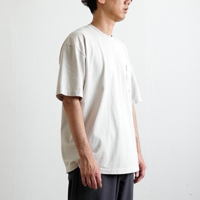 LOS ANGELES APPAREL ロサンゼルスアパレル 1809GD 6.5oz ガーメントダイ 半袖ポケットTシャツ - Ivy アイビー ダークグリーン | LOS ANGELES APPAREL | 07