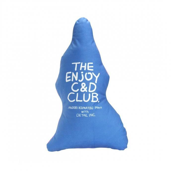 The Enjoy C&D Club Cushion - Dog/Pink ドッグ ピンク 犬イラストクッション | DETAIL | 01