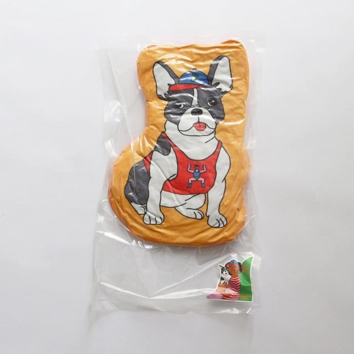 The Enjoy C&D Club Cushion - Dog/Orange ドッグ オレンジ 犬イラストクッション | DETAIL | 13