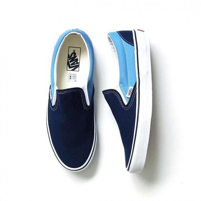 VANS Classic Slip-On 2-TONE Heritage Blue ヴァンズ スリッポン