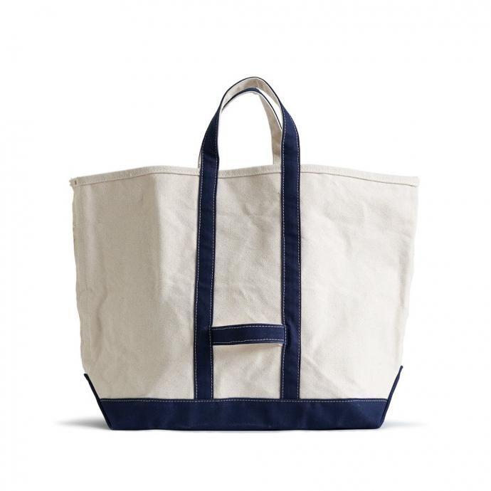 DANDUX / Classic Large Coal Bag 1121 - Natural/Navy ダンダックス トート ナチュラル／ネイビー | 