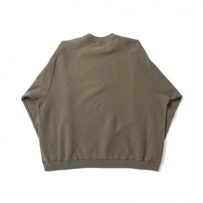 kontor / FREEDOM SLEEVE SWEATER - OLIVE フリーダムスリーブ スウェットシャツ KON-CS02243 |  | 01