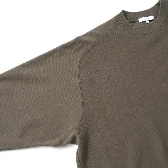 kontor / FREEDOM SLEEVE SWEATER - OLIVE フリーダムスリーブ スウェットシャツ KON-CS02243 |  | 03