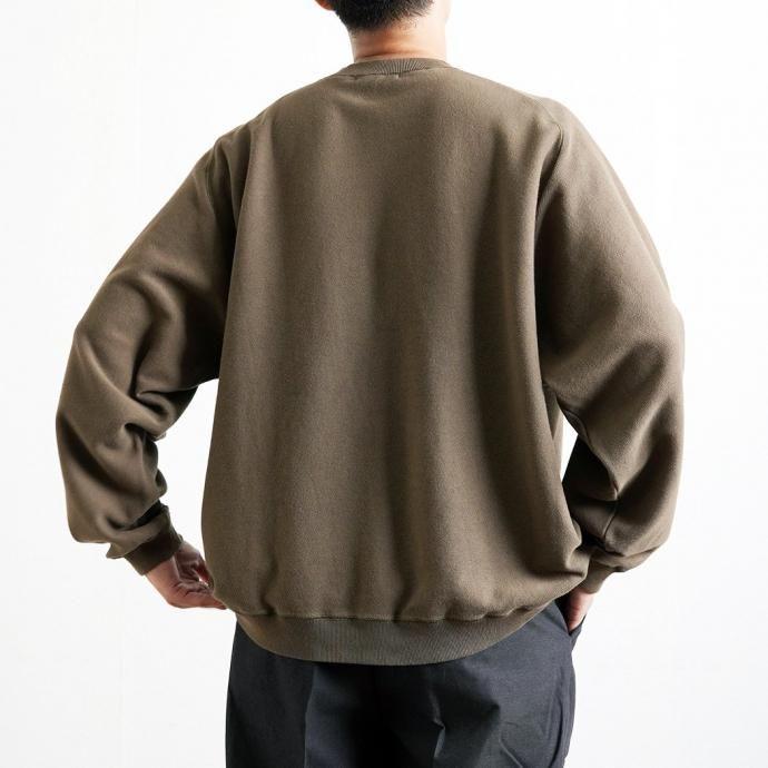 kontor / FREEDOM SLEEVE SWEATER - OLIVE フリーダムスリーブ スウェットシャツ KON-CS02243 |  | 08