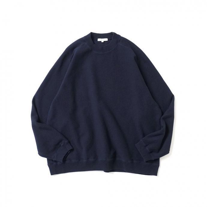 kontor / FREEDOM SLEEVE SWEATER - NAVY フリーダムスリーブ スウェットシャツ KON-CS02243 | 
