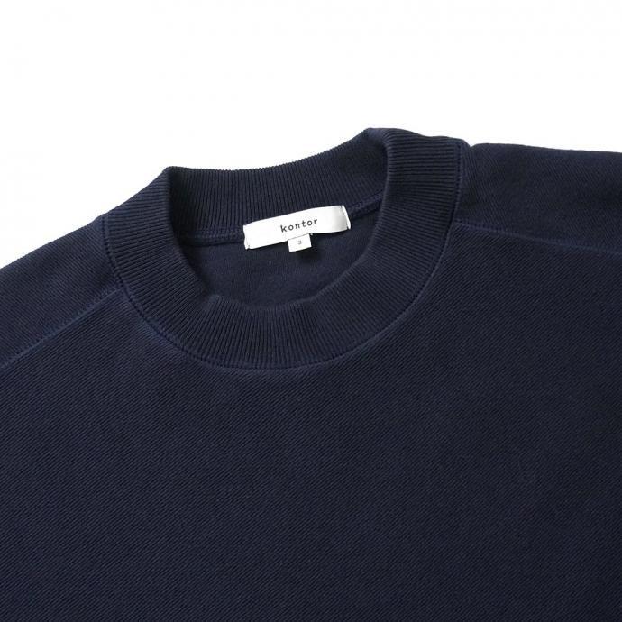 kontor / FREEDOM SLEEVE SWEATER - NAVY フリーダムスリーブ スウェットシャツ KON-CS02243 |  | 02