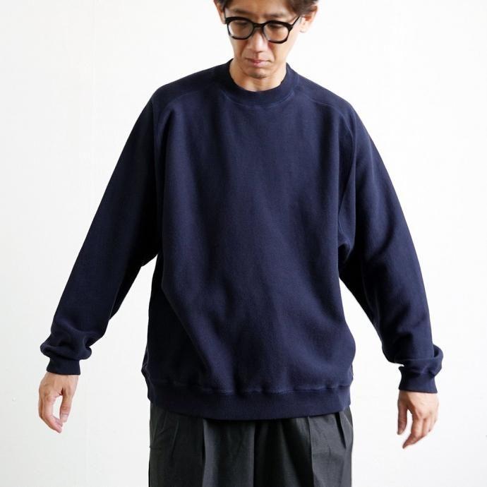 kontor / FREEDOM SLEEVE SWEATER - NAVY フリーダムスリーブ スウェットシャツ KON-CS02243 |  | 06