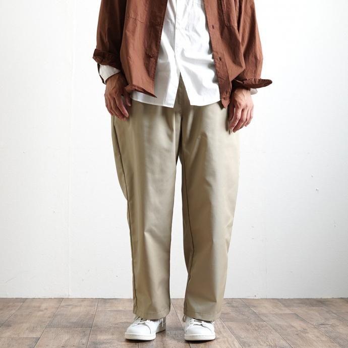 vecchi / C.Coulisse GBD Pro Easy Pants - Khaki ポリエステル／コットン イージーパンツ カーキ |  | 06