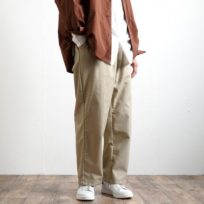 vecchi / C.Coulisse GBD Pro Easy Pants - Khaki ポリエステル／コットン イージーパンツ カーキ |  | 07