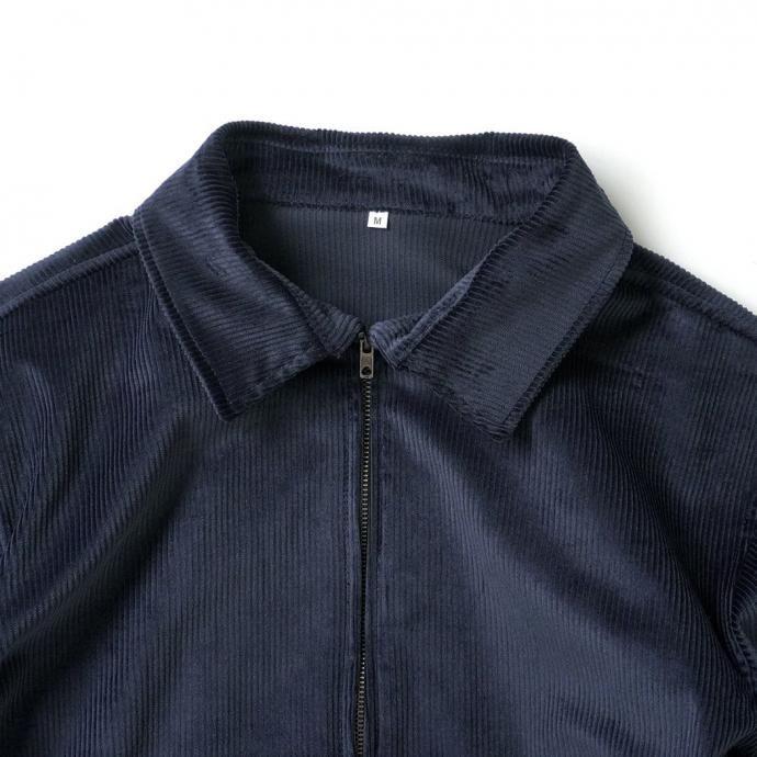 vecchi / Giubbino VTG Corduroy - Navy ストレッチコーデュロイ ハリントンジャケット ネイビー |  | 02