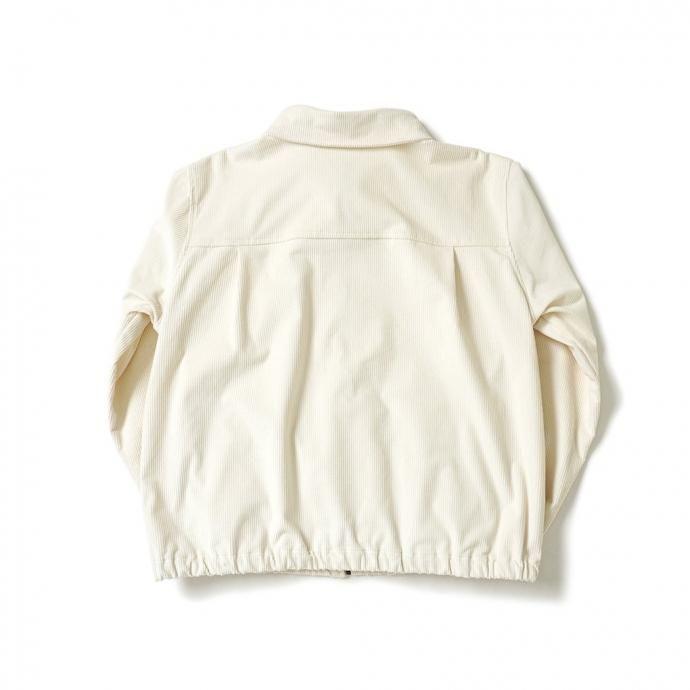 vecchi / Giubbino VTG Corduroy - Cream ストレッチコーデュロイ ハリントンジャケット クリーム |  | 01