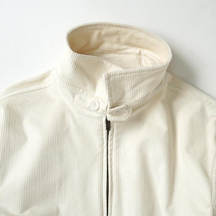 vecchi / Giubbino VTG Corduroy - Cream ストレッチコーデュロイ ハリントンジャケット クリーム |  | 03