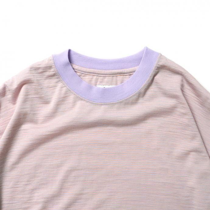 O- オー / MERINO SWEATSHIRT - Lilac Orange メリノウールカットソー OW-21 レイチョウルイラボ | オー | 02