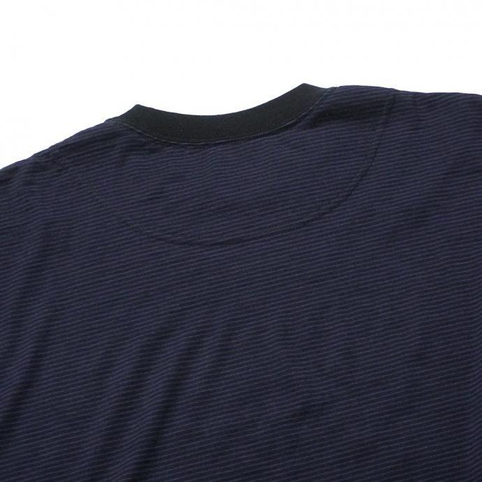 O- オー / MERINO SWEATSHIRT - Black Navy メリノウールカットソー OW-21 レイチョウルイラボ | オー | 03