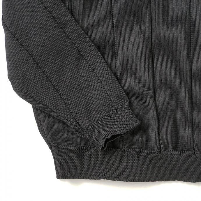 kontor / ELASTIC YARN RIB KNIT - BLACK リブニット クルーネックセーター KON-KN01243 |  | 04