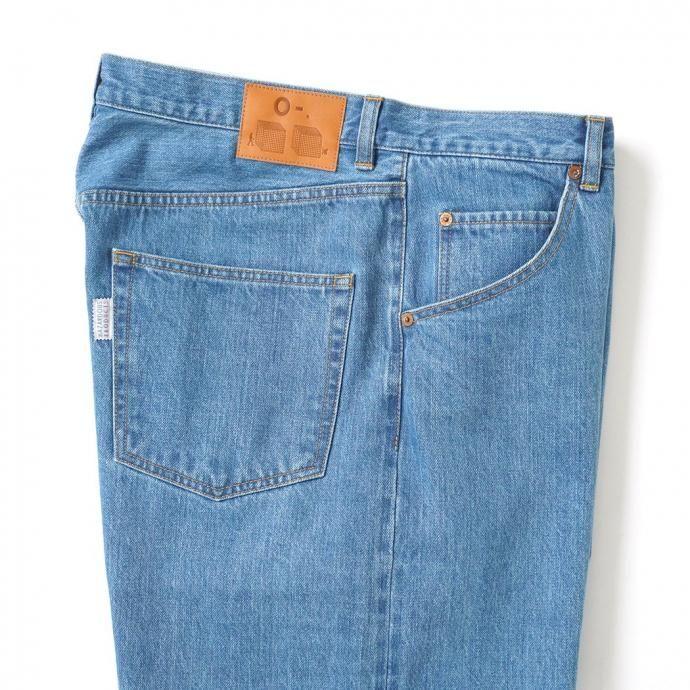 O-（オー）/ IOS COMFORT -FB- O-02-F Indigo Fade Bio デニムパンツ フェードバイオ レイチョウルイラボ | オー | 04