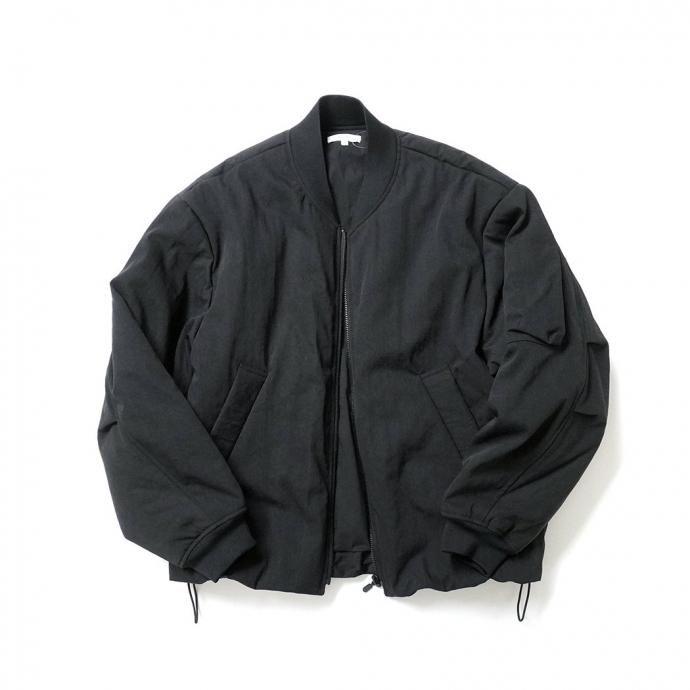 kontor / PADDED FLIGHT JACKET - BLACK シンサレートパデッド フライトジャケット KON-BL02243 |  | 01