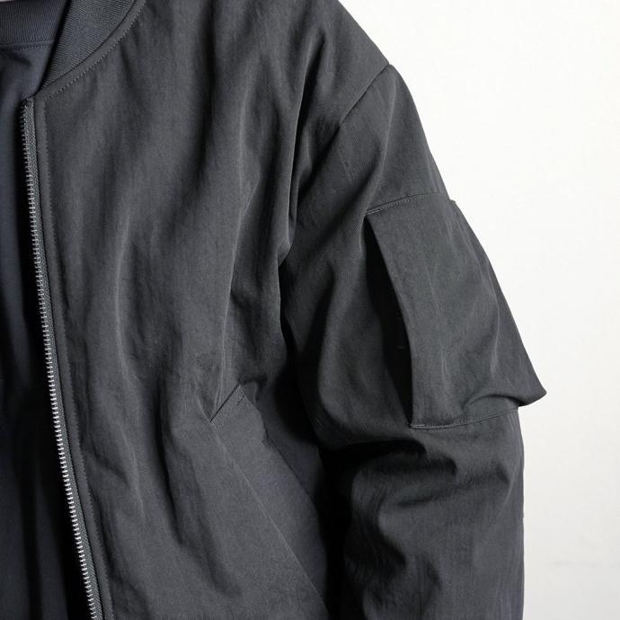 kontor / PADDED FLIGHT JACKET - BLACK シンサレートパデッド フライトジャケット KON-BL02243 |  | 08