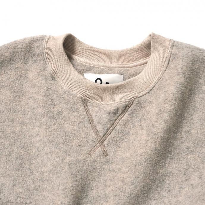 O- オー / FREE SWEATSHIRT - Oatmeal フリースカットソー O-W-11 レイチョウルイラボ | オー | 02