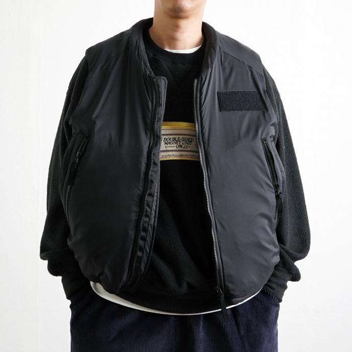 O- オー / SLEEPY VEST - Black スリーピーベスト O-W-19 ブラック レイチョウルイラボ | オー | 07