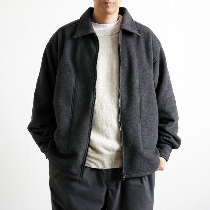 Powderhorn Mountaineering / PH24FW-009 P.H. M. FLEECE JACKET - Charcoal フリースジャケット | Powderhorn Mountaineering(ファッション) | 07