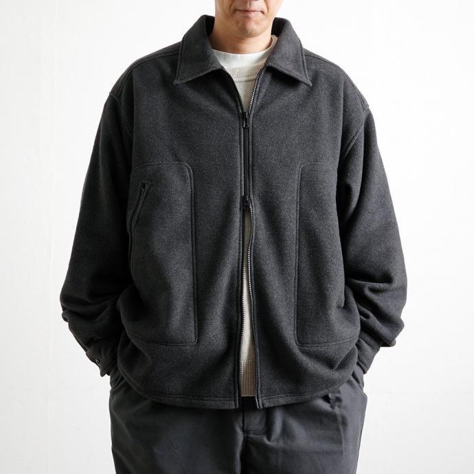 Powderhorn Mountaineering / PH24FW-009 P.H. M. FLEECE JACKET - Charcoal フリースジャケット | Powderhorn Mountaineering(ファッション) | 08