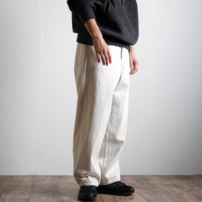 O- オー / IOS COMFORT SNOW - Snow White 26W-04 スノートップデニム レイチョウルイラボ | オー | 09