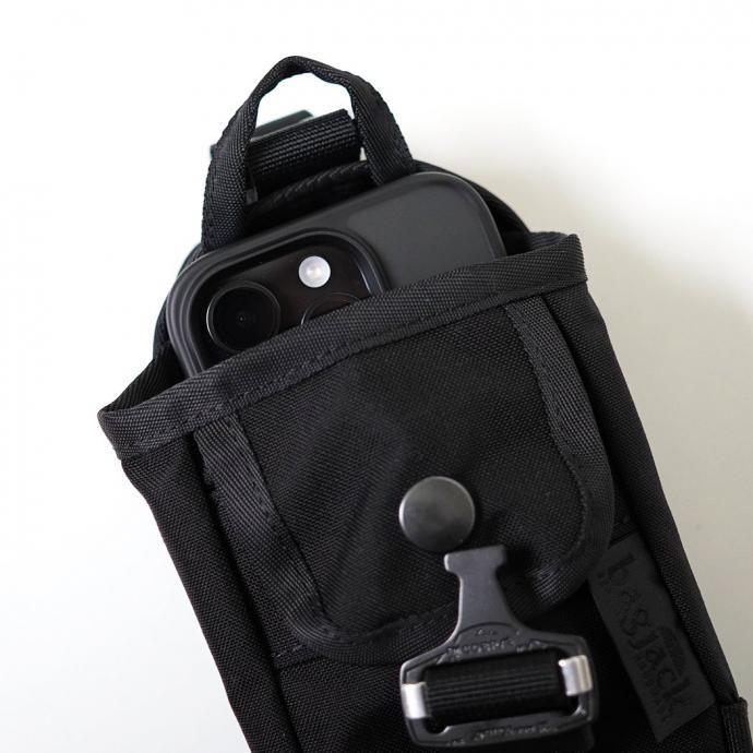 bagjack / TCL HNTR Pouch XS - Black 01346 バッグジャック ポーチ ブラック | BAGJACK | 08