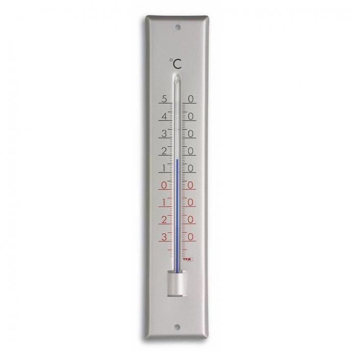 TFA Dostmann / Analogue indoor-outdoor thermometer made of aluminium 12.2041 アルミ製アナログサーモメーター 温度計 ドイツ製 ドストマン |  | 02