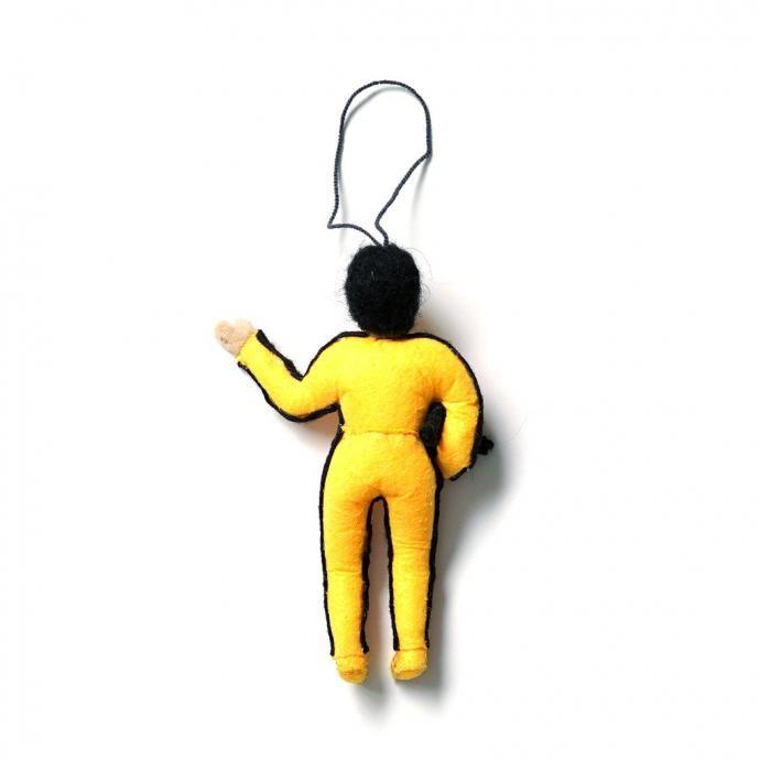 SILK ROAD BAZAAR / フェルト製オーナメント - Bruce Lee ブルース・リー |  | 01