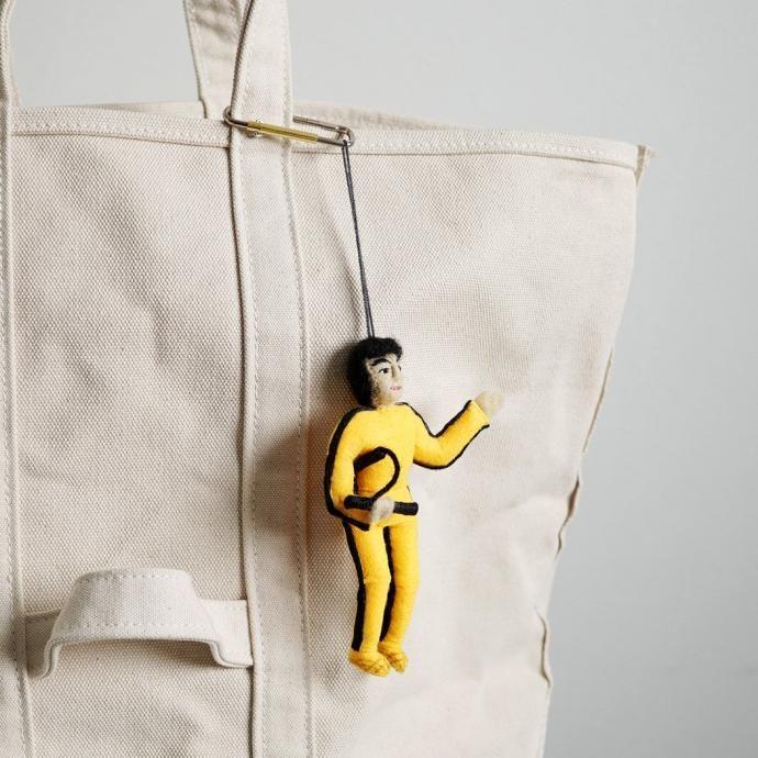 SILK ROAD BAZAAR / フェルト製オーナメント - Bruce Lee ブルース・リー |  | 04