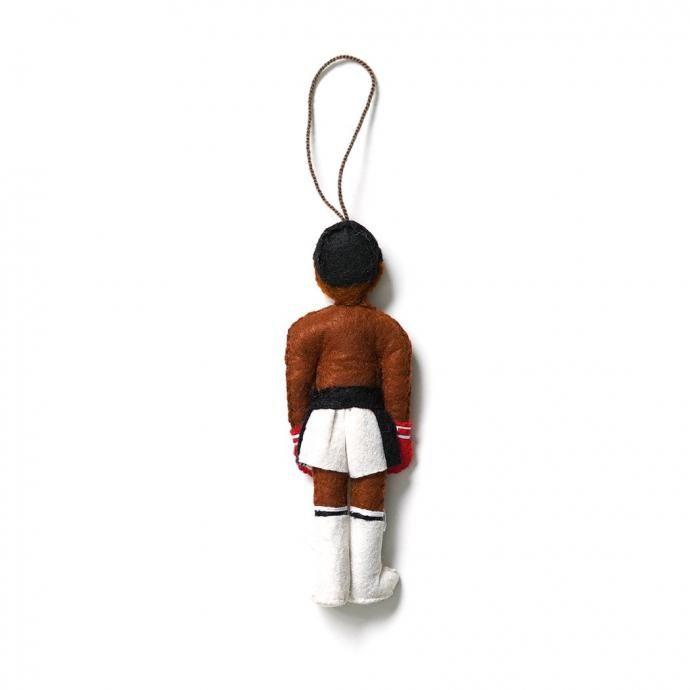 SILK ROAD BAZAAR / フェルト製オーナメント - Muhammad Ali モハメド・アリ |  | 01