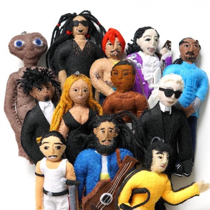 SILK ROAD BAZAAR / フェルト製オーナメント - Muhammad Ali モハメド・アリ |  | 05