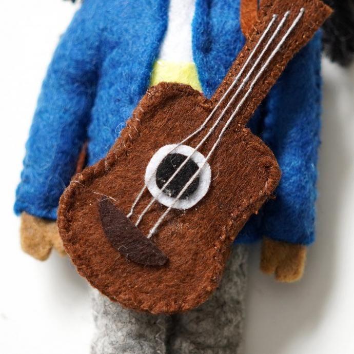 SILK ROAD BAZAAR / フェルト製オーナメント - Bob Marley ボブ・マーリー |  | 03