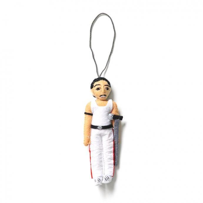 SILK ROAD BAZAAR / フェルト製オーナメント - Freddie Mercury フレディ・マーキュリー | 