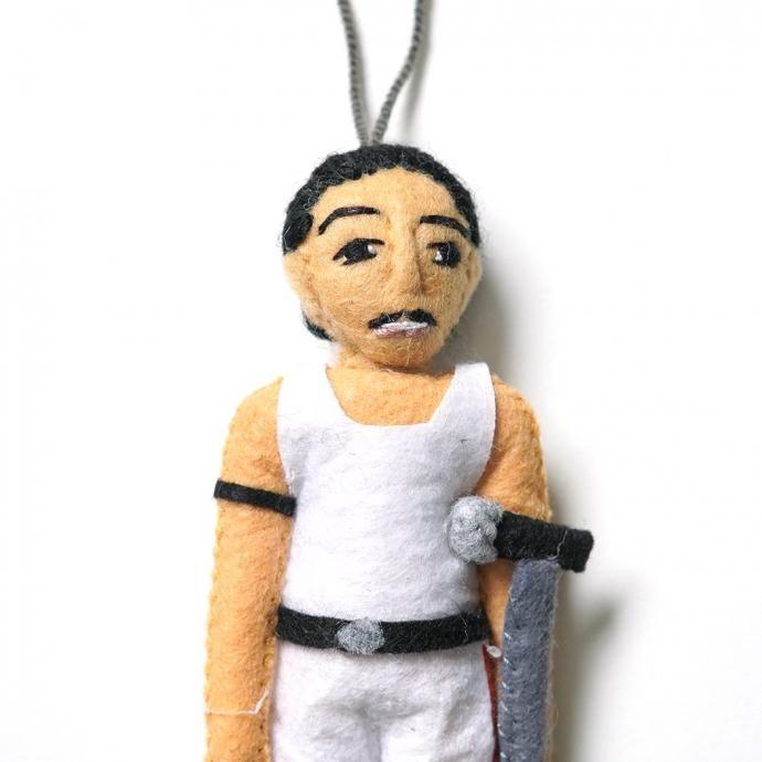 SILK ROAD BAZAAR / フェルト製オーナメント - Freddie Mercury フレディ・マーキュリー |  | 02