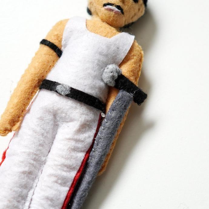 SILK ROAD BAZAAR / フェルト製オーナメント - Freddie Mercury フレディ・マーキュリー |  | 03